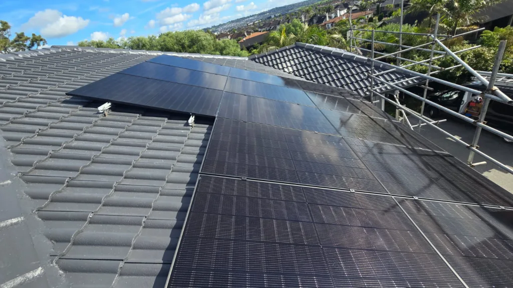 Botany Auckland project 6kW with SolaX booster
