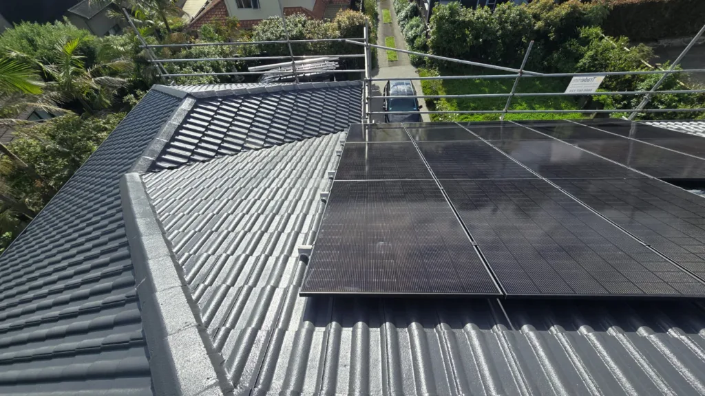 Botany Auckland project 6kW with SolaX booster