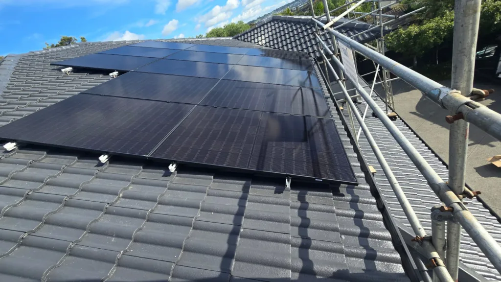 Botany Auckland project 6kW with SolaX booster