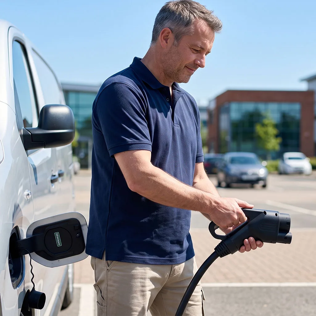 EV business and fleet charging